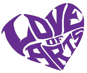 For the Love of the Arts Logo